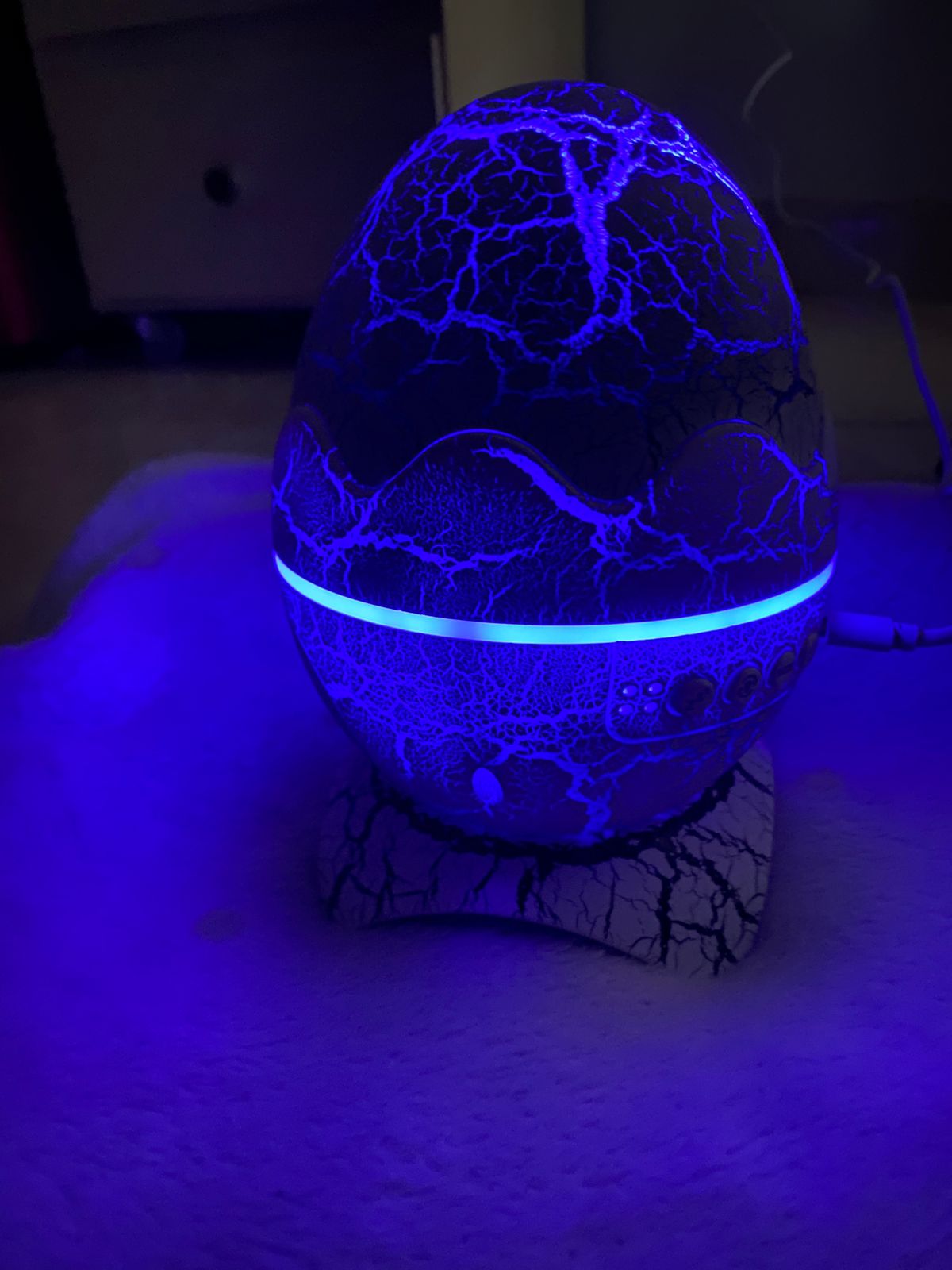 ✨ Huevo Galaxia LED Bluetooth Original – Luz Nocturna Cósmica